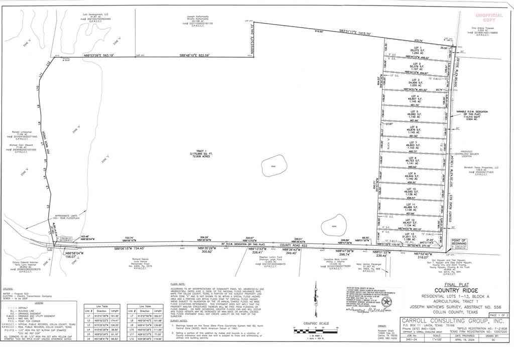 Vacant Land For Sale - TBD 12 County Road 622<br/> Farmersville, TX 75442