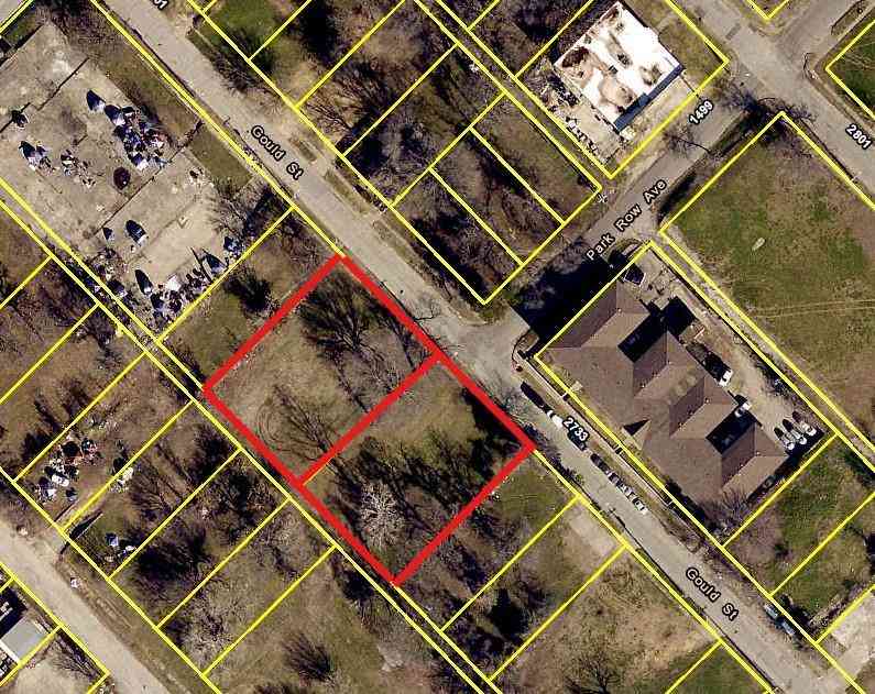 Vacant Land For Sale - 2727-2733 Gould Street<br/> Dallas, TX 75215