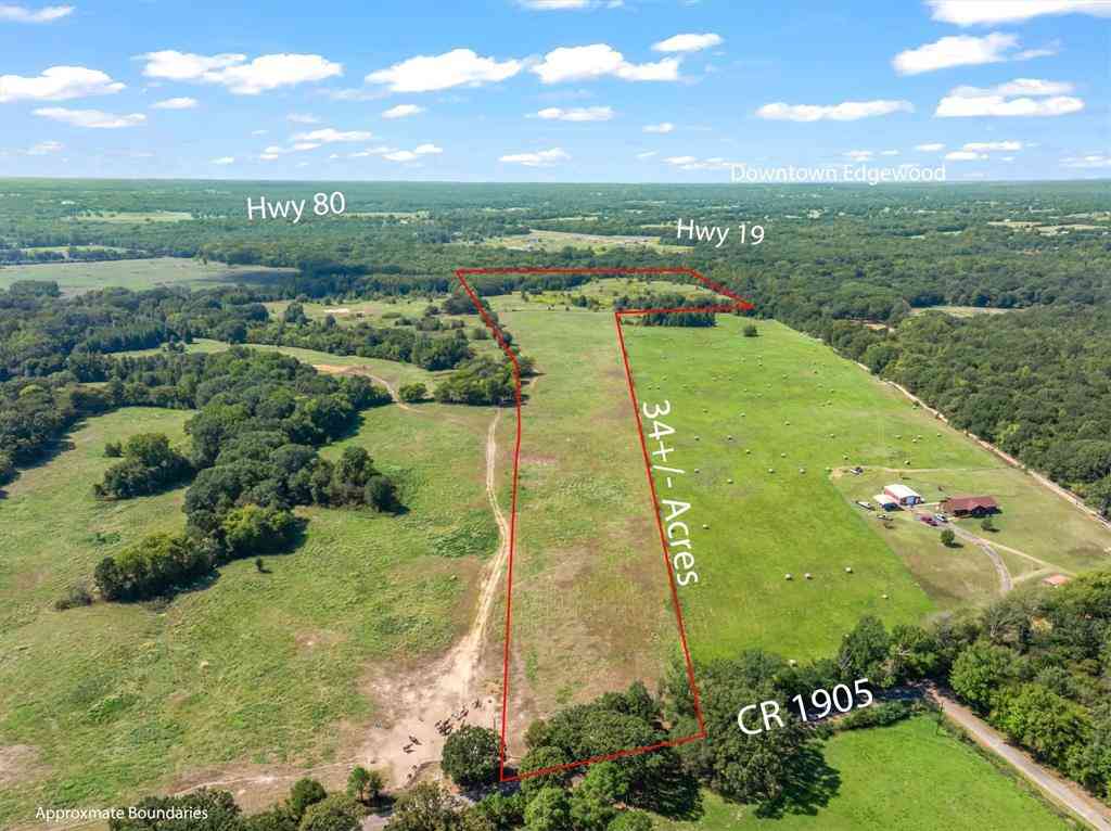 Vacant Land For Sale - TBD 34 +/- Vz County Road 1905<br/> Van Zandt County, Fruitvale, TX 75127