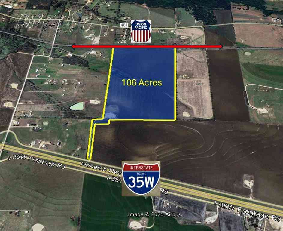 Vacant Land For Sale - 10536 S I-35w Highway<br/> Johnson County, Grandview, TX 76050