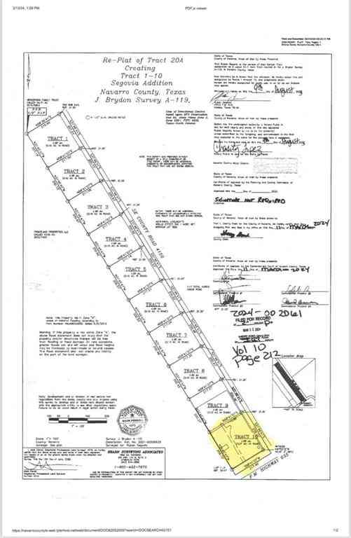 Vacant Land For Sale - TRACT 10 Fm 635<br/> Kerens, TX 75144