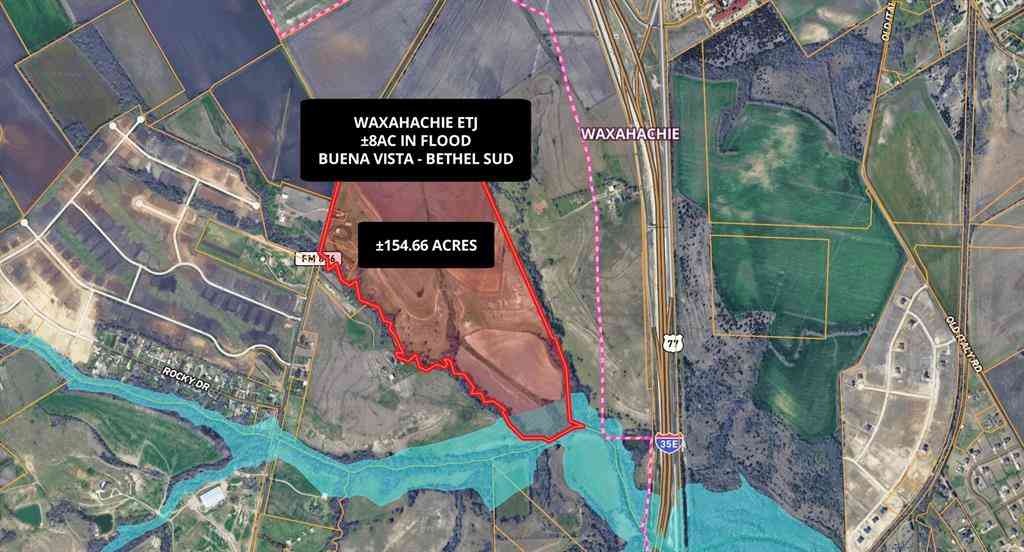 Vacant Land For Sale - TBD Fm- 876<br/> Waxahachie, TX 75167