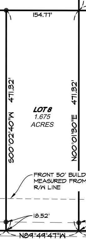 Vacant Land For Sale - LOT 8 Mockingbird Lane<br/> Bossier County, Plain Dealing, LA 71064