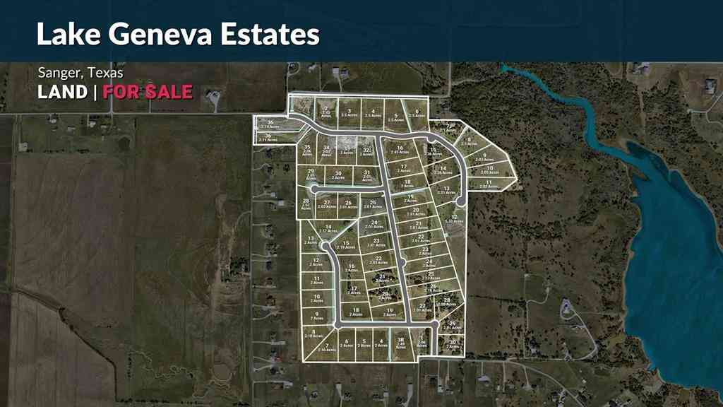 Vacant Land For Sale - LOT 4 Lake Superior Drive<br/> Sanger, TX 76266