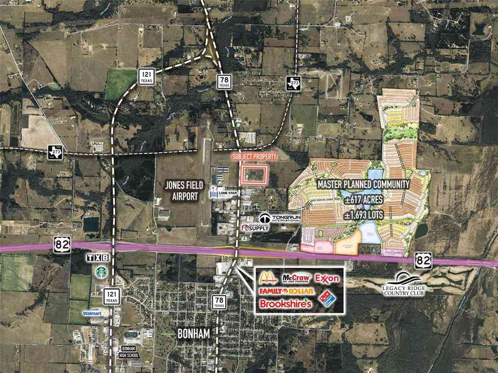 Vacant Land For Sale - 2632 N Center Street<br/> Bonham, TX 75418