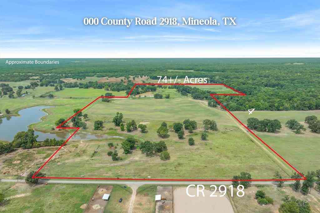 Vacant Land For Sale - 000 County Road 2918<br/> Mineola, TX 75410