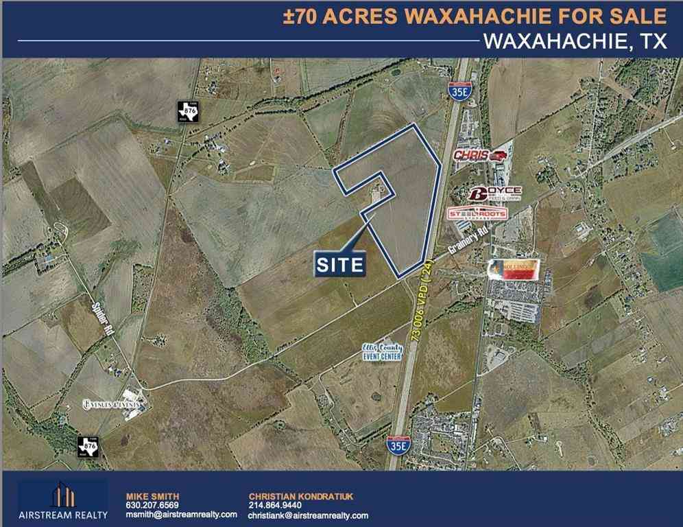 Vacant Land For Sale - TBD Grainery Road<br/> Ellis County, Waxahachie, TX 75167