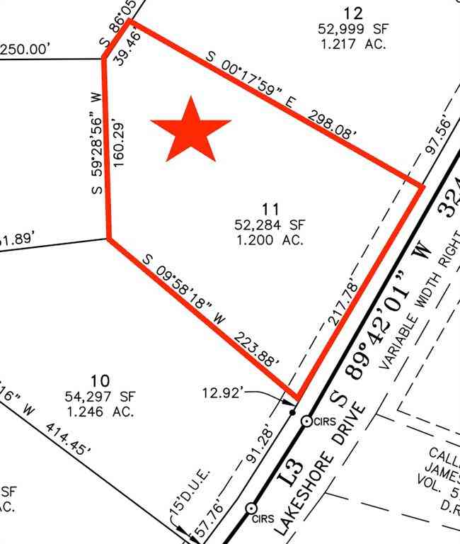 Vacant Land For Sale - TBD LOT 11 Lakeshore Drive<br/> Waxahachie, TX 75165