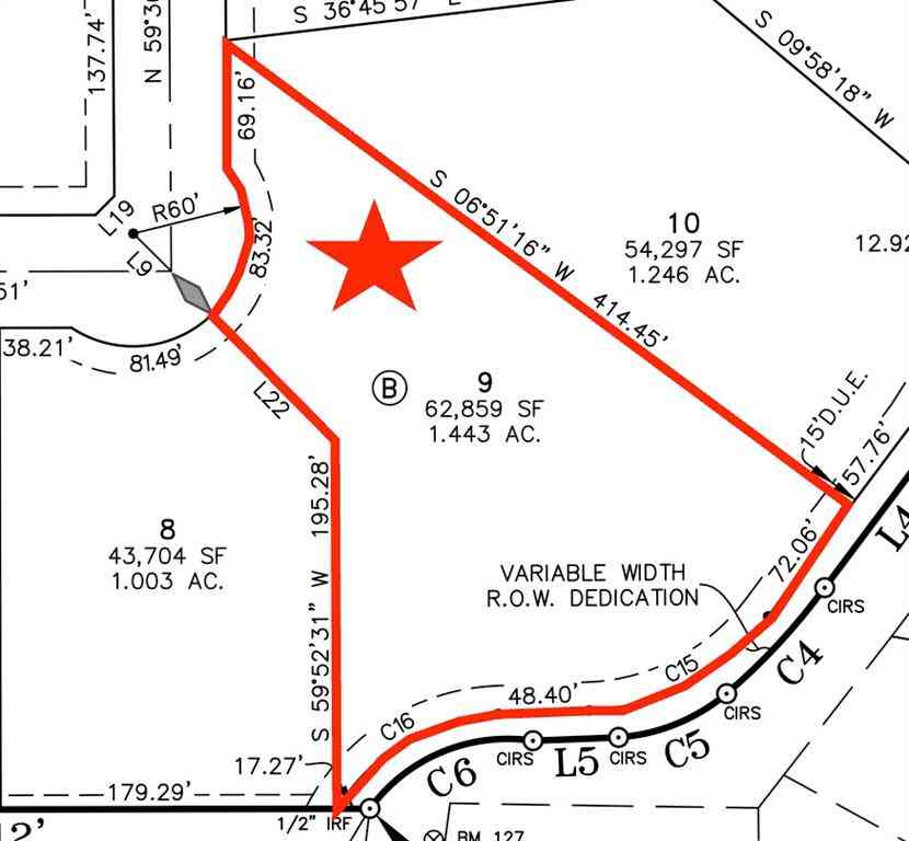 Vacant Land For Sale - TBD LOT 9 Lakeshore Drive<br/> Waxahachie, TX 75165