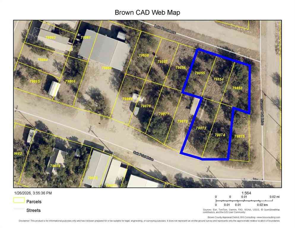 Vacant Land For Sale - TBD Oak Point Drive<br/> Brown County, May, TX 76857