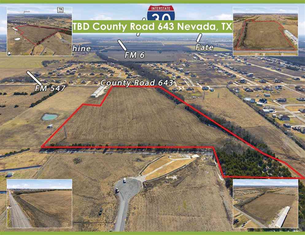 Vacant Land For Sale - TBD County Road 643<br/> Nevada, TX 75173