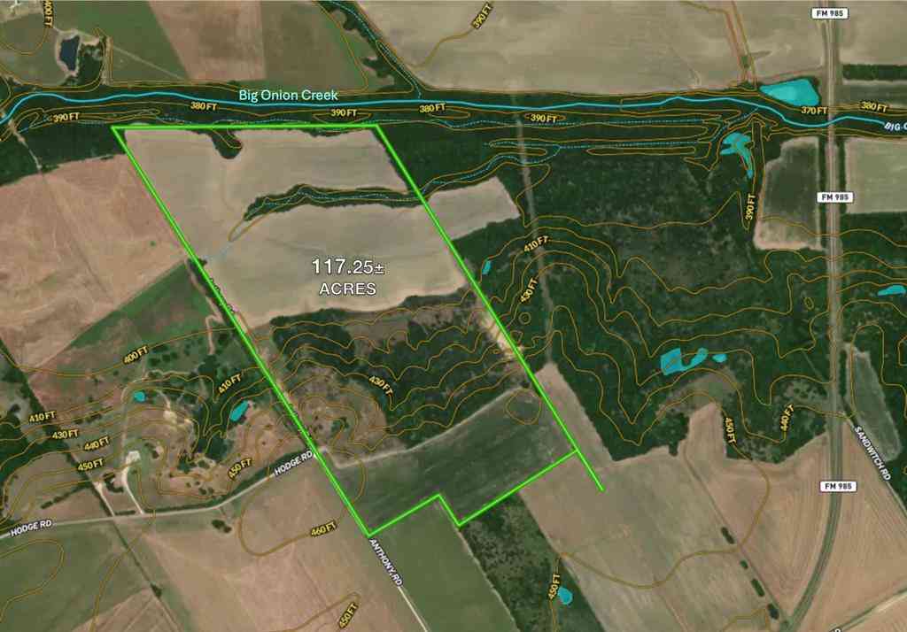 Vacant Land For Sale - TBD 117 ACRES S Anthony Road<br/> Ellis County, Ennis, TX 75119