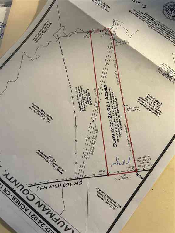 Vacant Land For Sale - TBD 1 Co Rd 153<br/> Kaufman, TX 75142