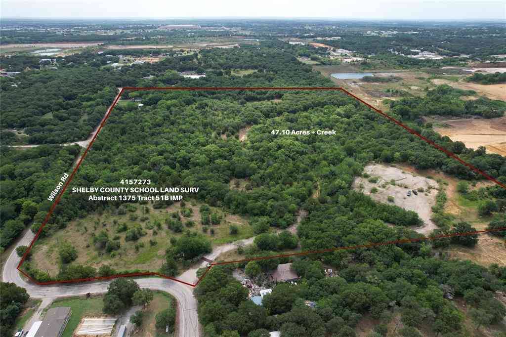 Vacant Land For Sale - 5570 Wilson Road<br/> Tarrant County, Fort Worth, TX 76140