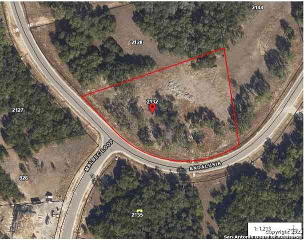 Vacant Land For Sale - 2132 Andalusia<br/> Canyon Lake, TX 78133