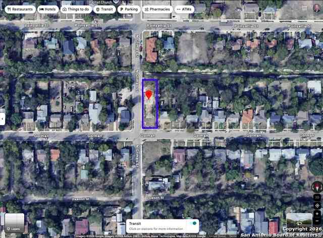 Vacant Land For Sale - 1006 N Grimes St<br/> San Antonio, TX 78202