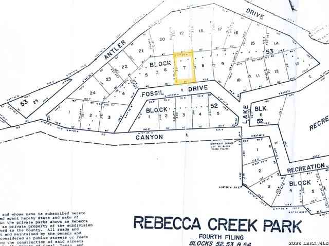 Vacant Land For Sale - 183 Fossil<br/> Spring Branch, TX 78070