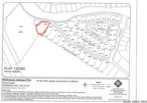Vacant Land For Sale - 24651 Cliff Line<br/> San Antonio, TX 78257