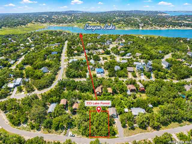 Vacant Land For Sale - 233 Lake Forest<br/> Canyon Lake, TX 78133