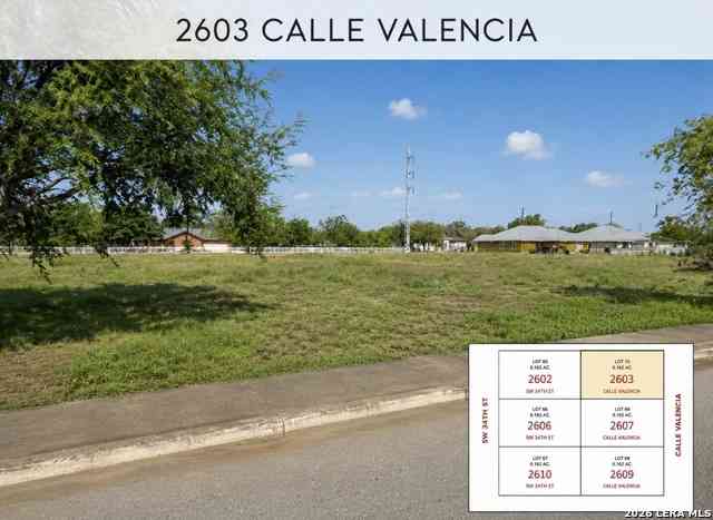 Vacant Land For Sale - 2603 Calle Valencia<br/> San Antonio, TX 78237