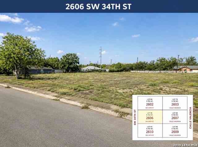 Vacant Land For Sale - 2606 Sw 34th Street<br/> San Antonio, TX 78237