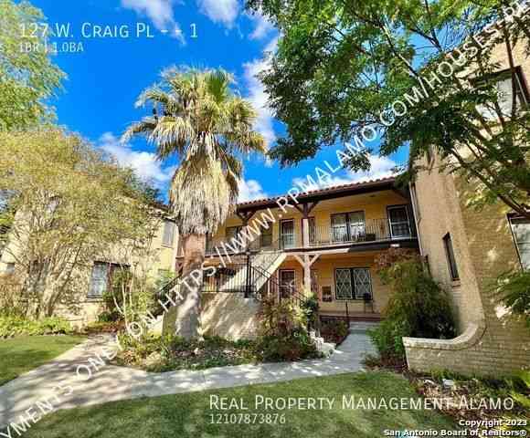 Apartment For Rent - 127 W Craig Pl #1<br/> San Antonio, TX 78212