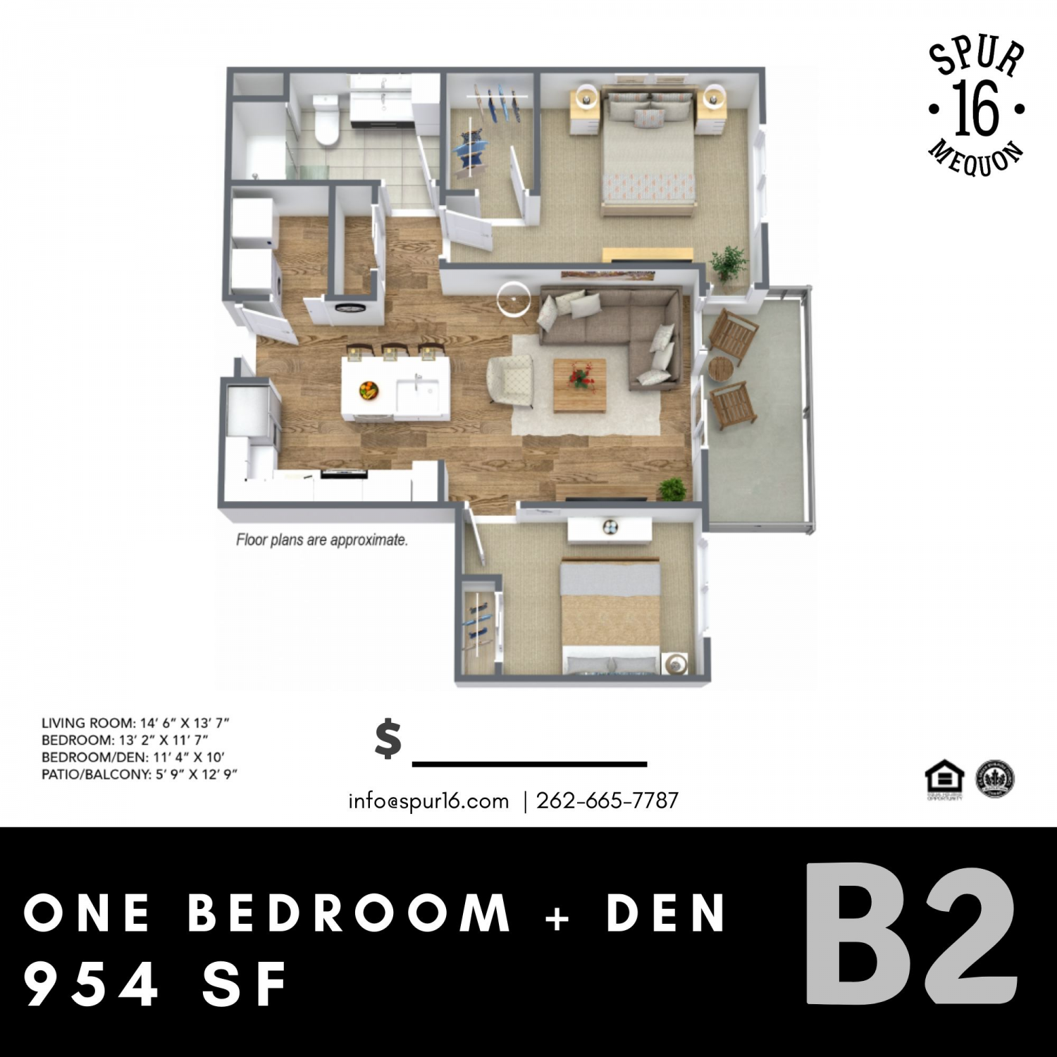 Multifamily For Rent - 6250 W Spur #206E<br/> Mequon, WI 53092