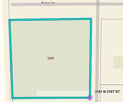 Vacant Land For Sale - 3161 N 31st<br/> Milwaukee, WI 53216