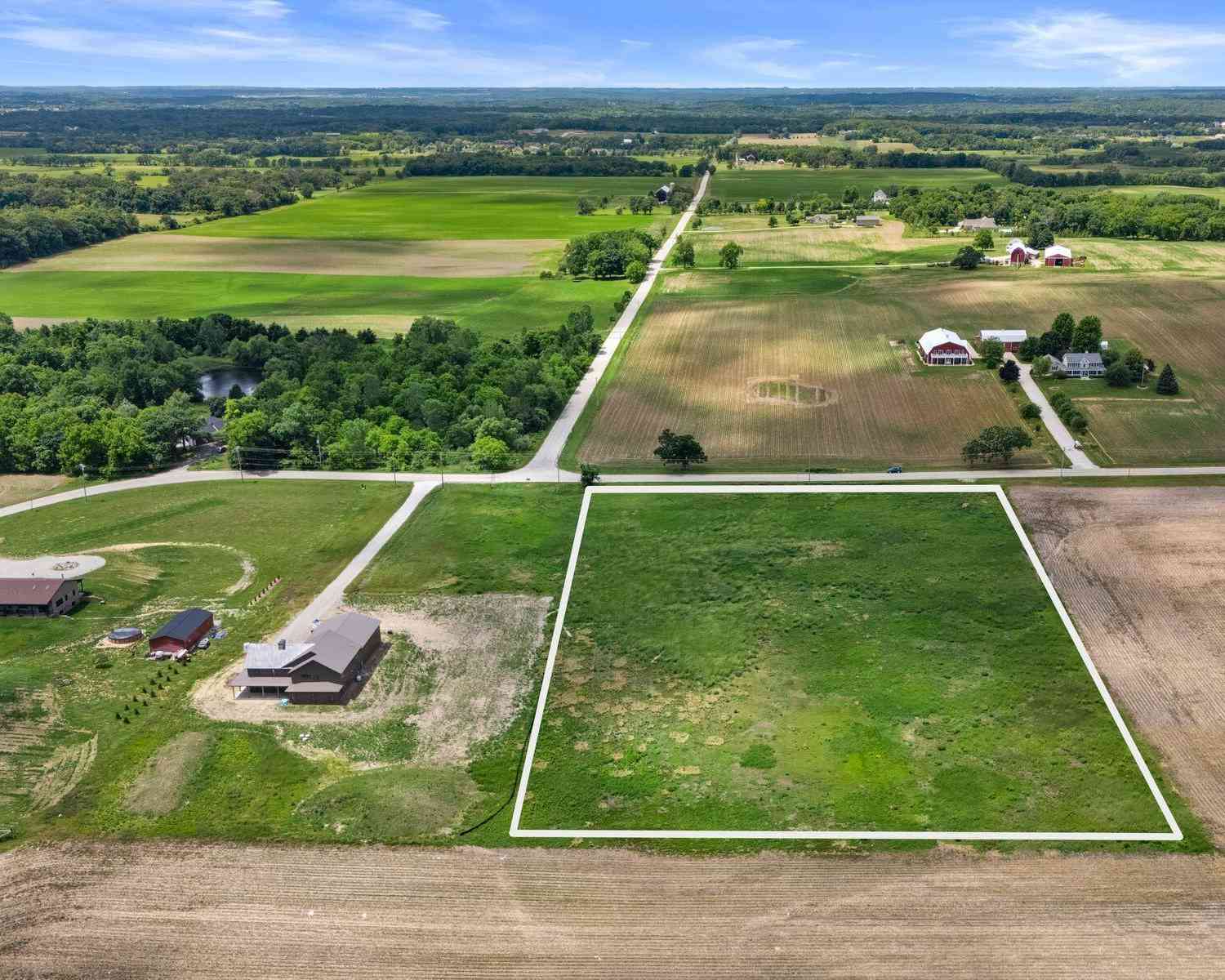 Vacant Land For Sale - LT1 Sharp<br/> Racine County, Dover, WI 53105