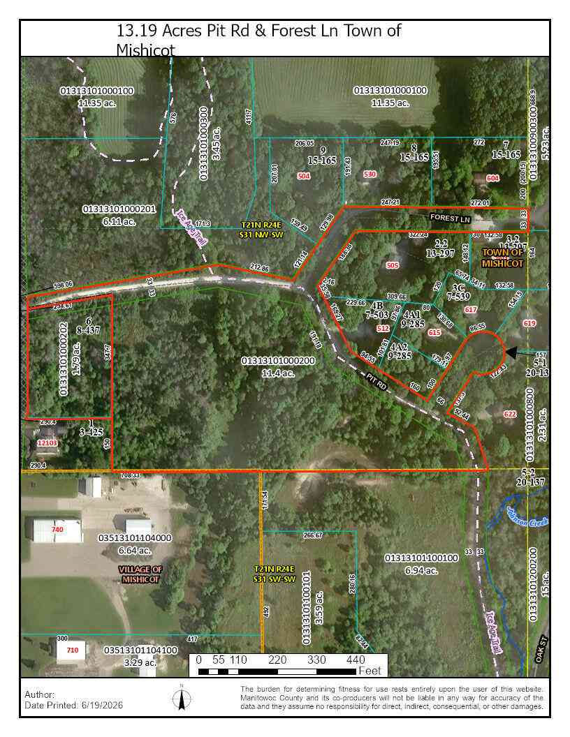 Vacant Land For Sale - LT1 Pit<br/> Manitowoc County, Mishicot, WI 54228
