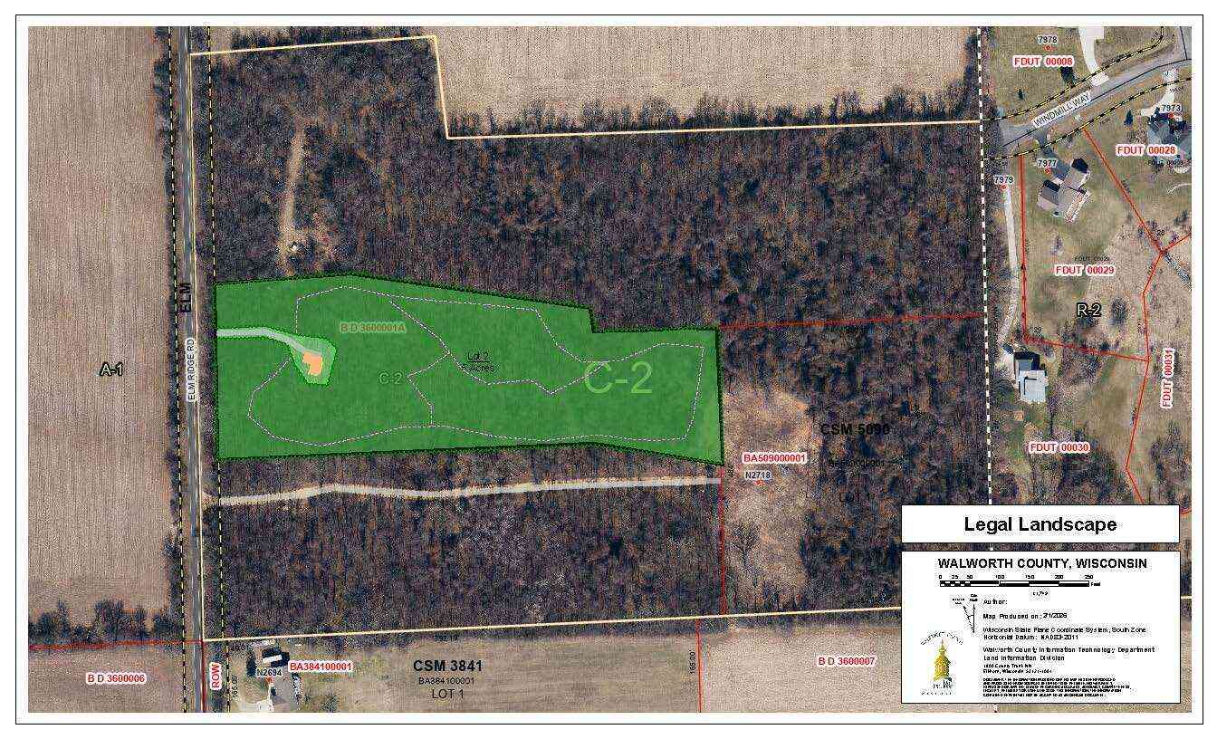 Vacant Land For Sale - LT2 Elm Ridge<br/> Darien, WI 53114