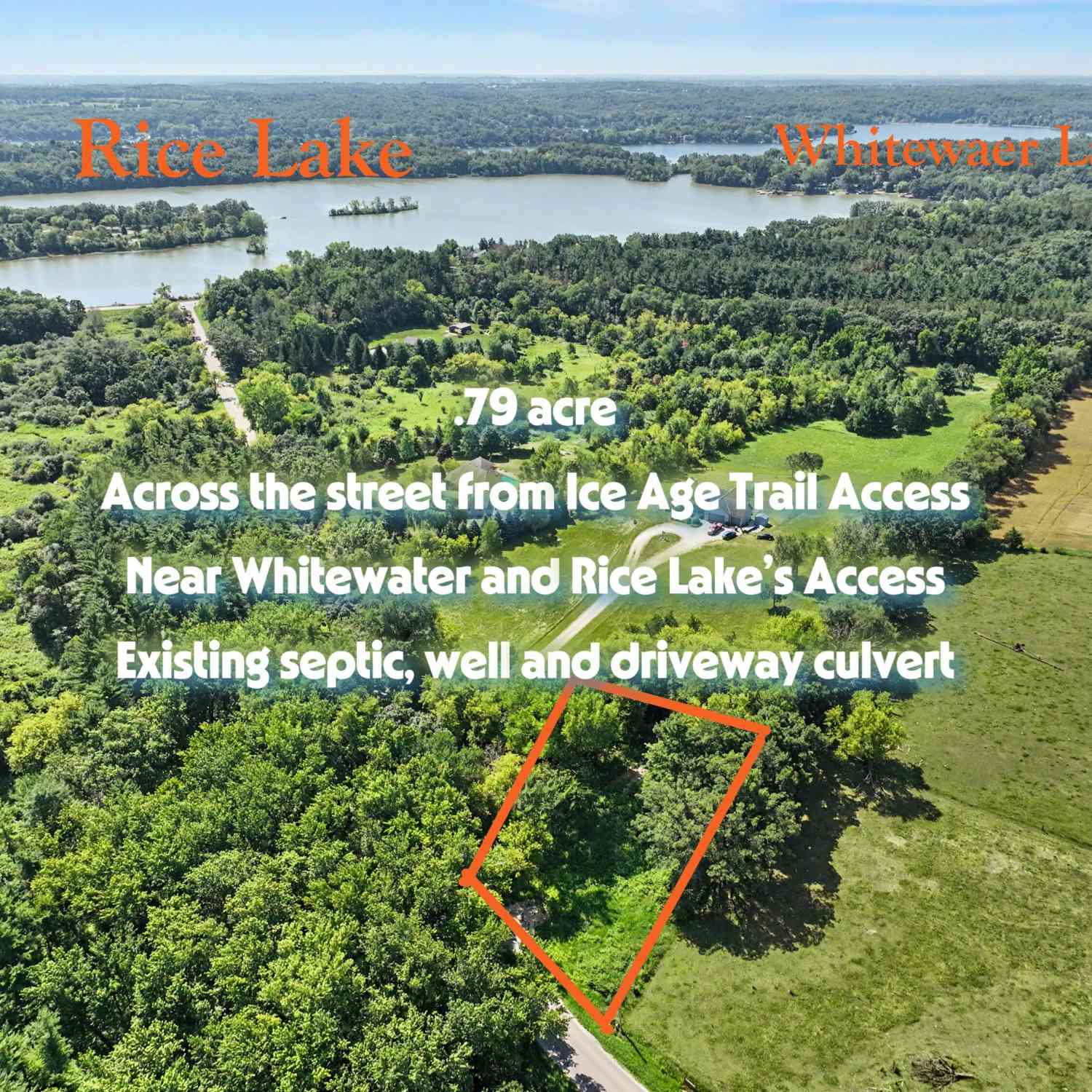 Vacant Land For Sale - W8191 Clover Valley<br/> Walworth County, Whitewater, WI 53190