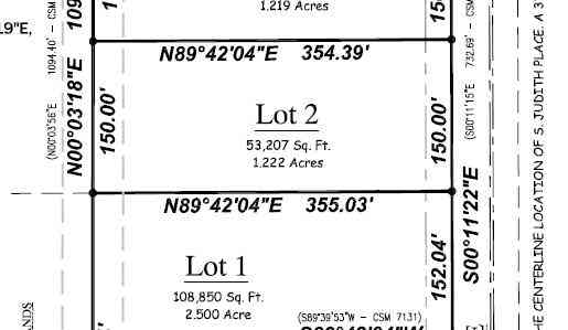 Vacant Land For Sale - LT2 S Judith<br/> Oak Creek, WI 53154