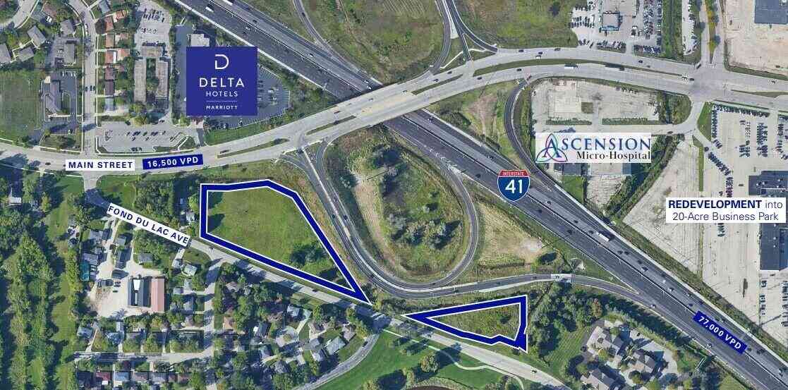 Vacant Land For Sale - N87W14614 Fond Du Lac<br/> Waukesha County, Menomonee Falls, WI 53051