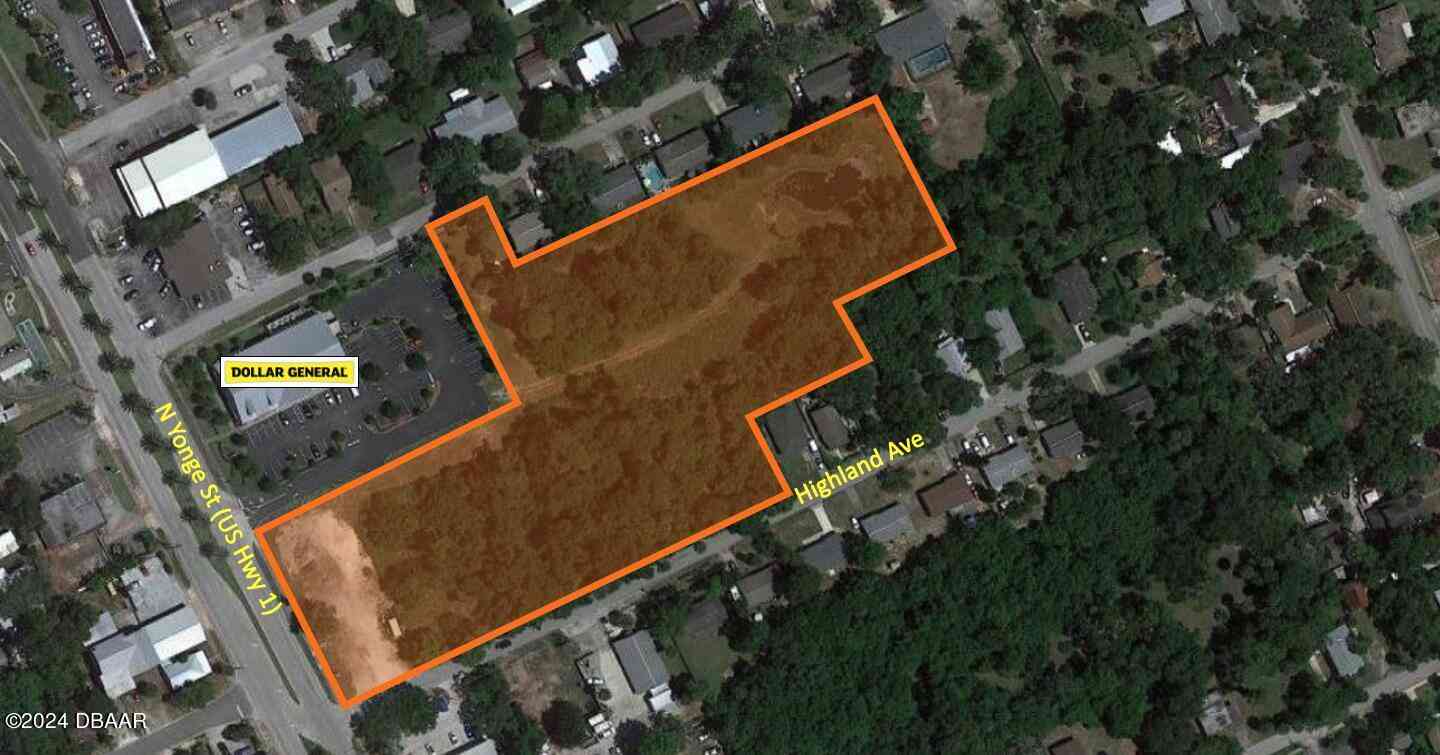 Vacant Land For Sale - 145 N Yonge Street<br/> Ormond Beach, FL 32174