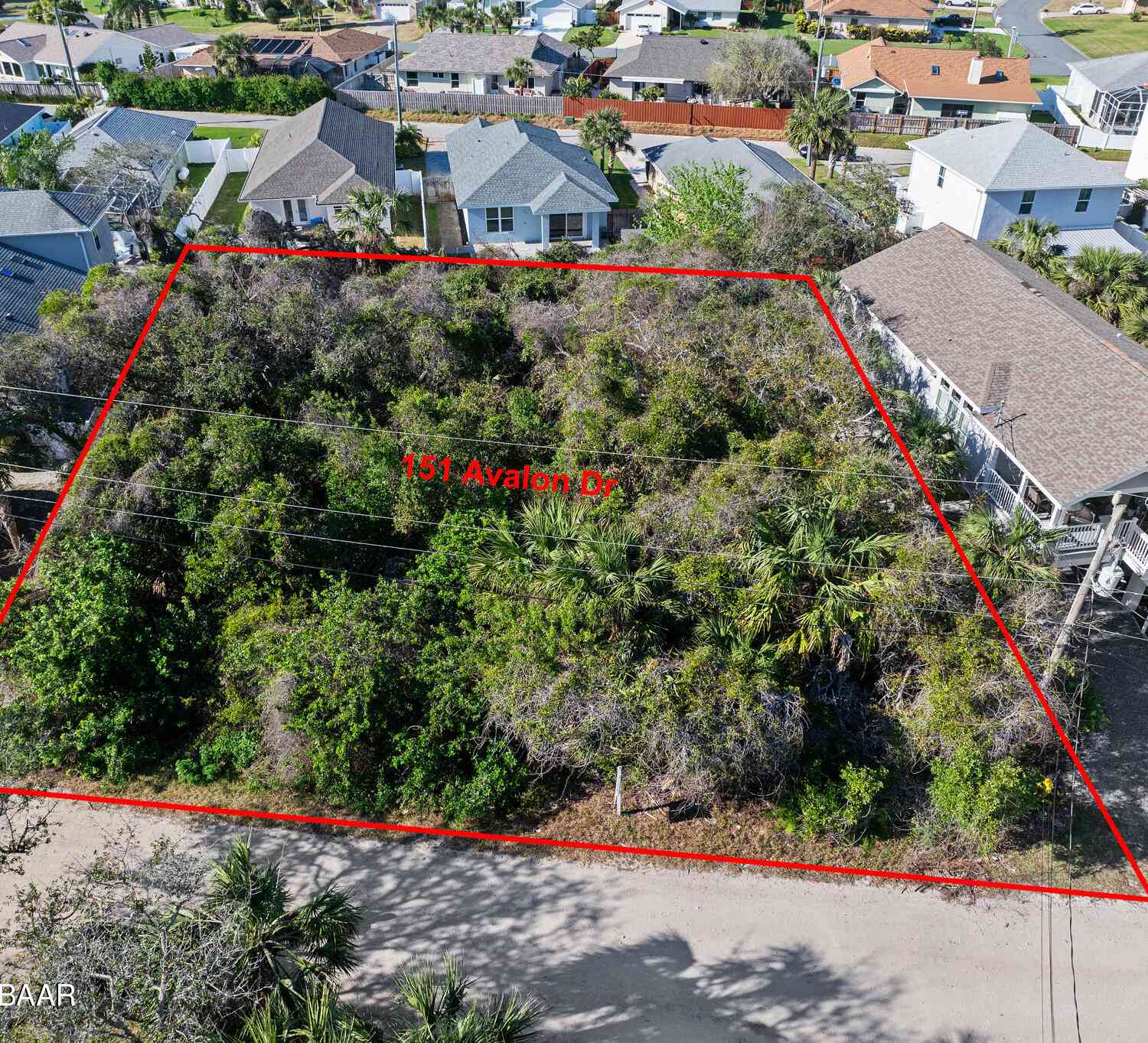 Vacant Land For Sale - 151 Avalon Drive<br/> Ormond Beach, FL 32176