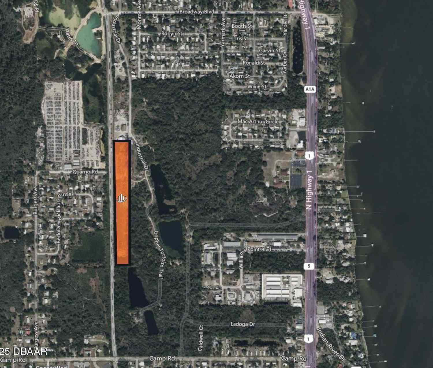 Vacant Land For Sale - 5815 Industrial Drive<br/> Cocoa, FL 32927