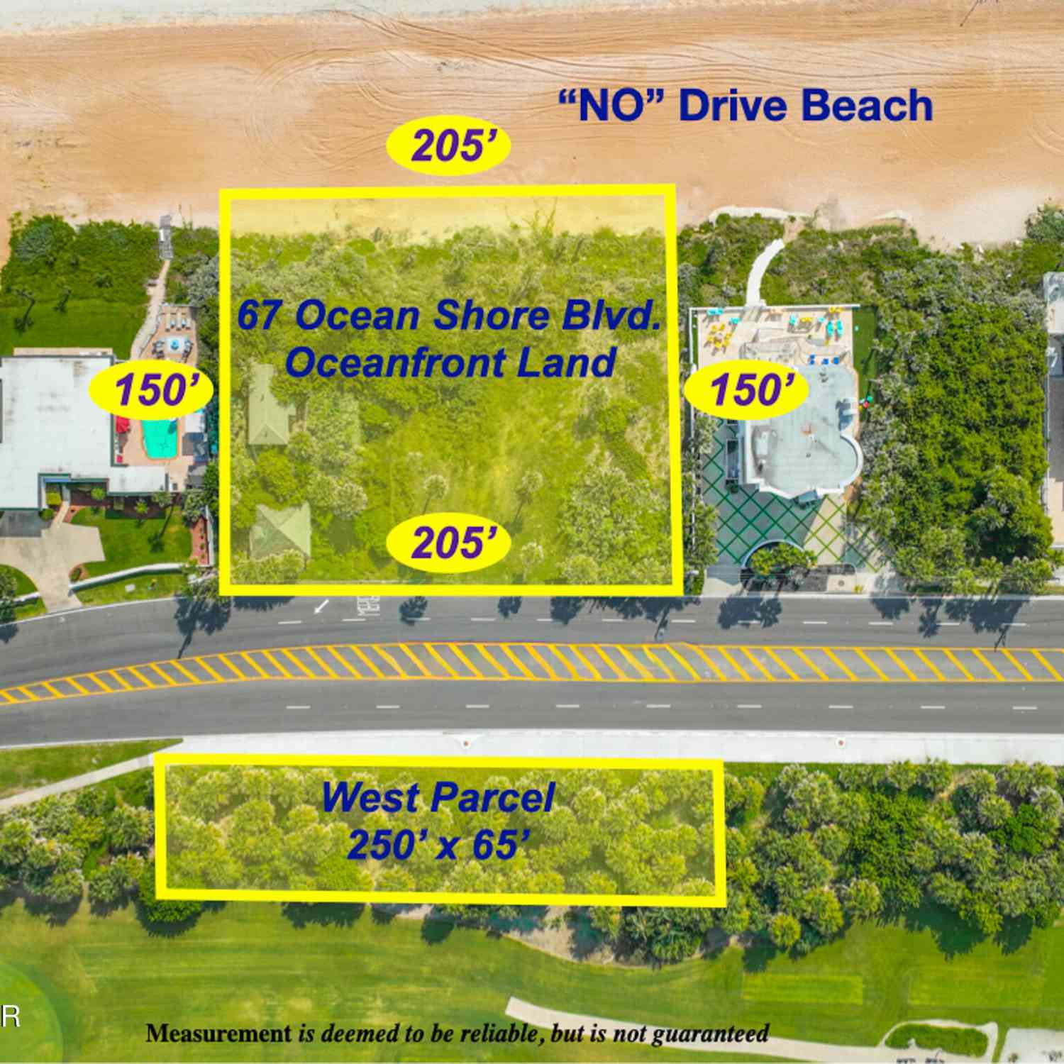 Vacant Land For Sale - 67 Ocean Shore Boulevard<br/> Ormond Beach, FL 32176