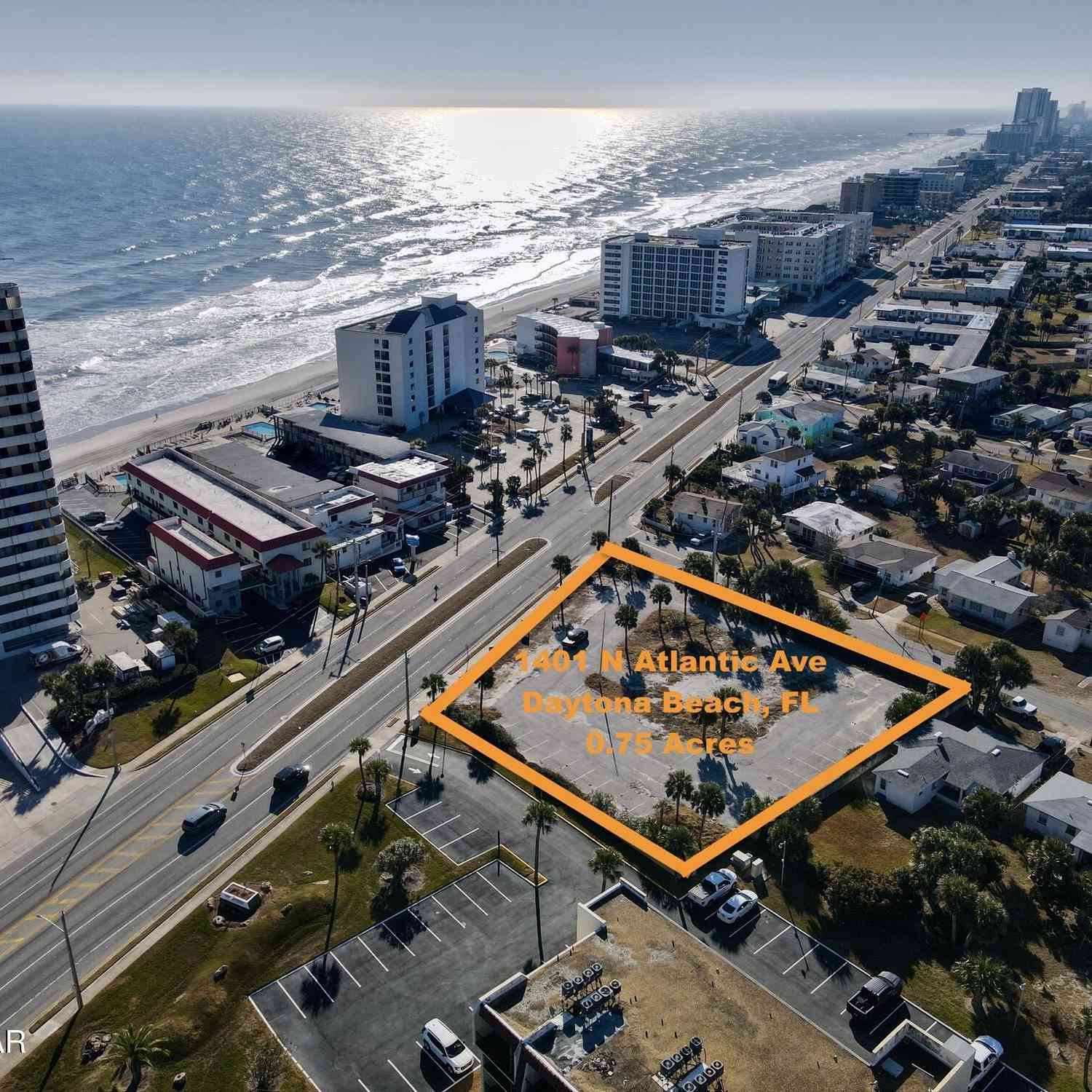 Vacant Land For Sale - 1401 N Atlantic Avenue<br/> Daytona Beach, FL 32118