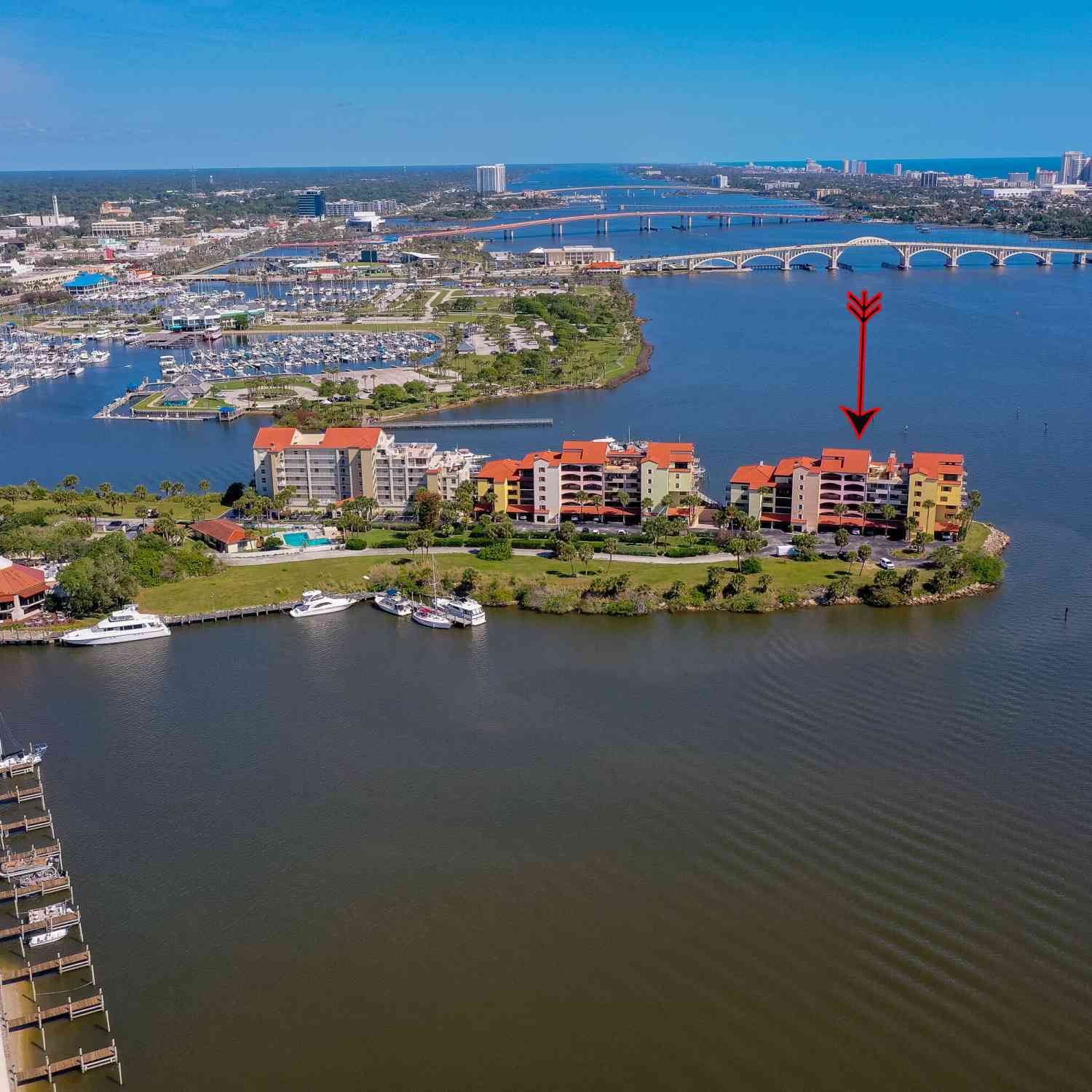 Condo For Sale - 731 Marina Point Drive<br/> Daytona Beach, FL 32114