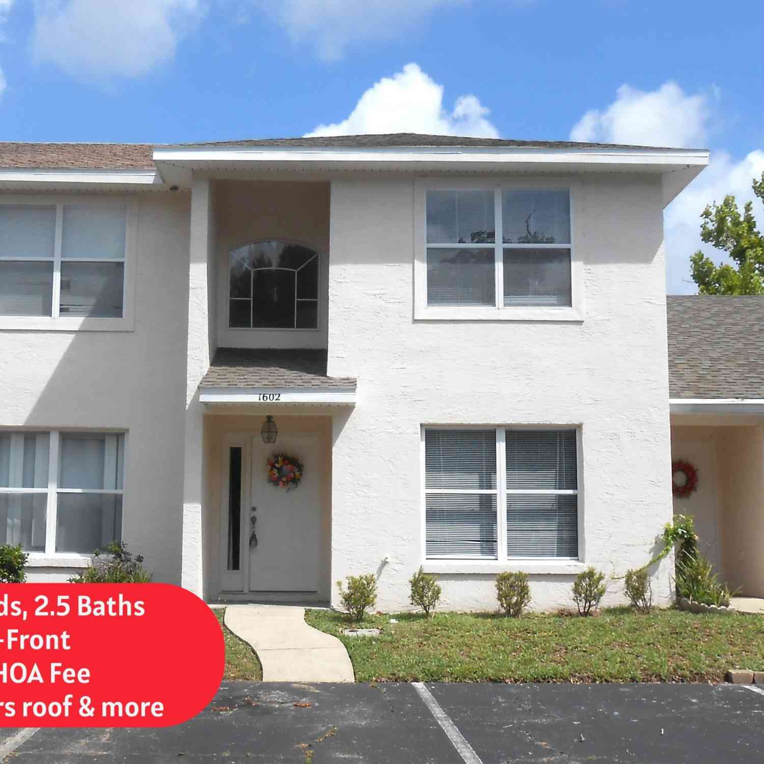 Townhouse For Sale - 1602 Deer Springs Road<br/> Port Orange, FL 32129