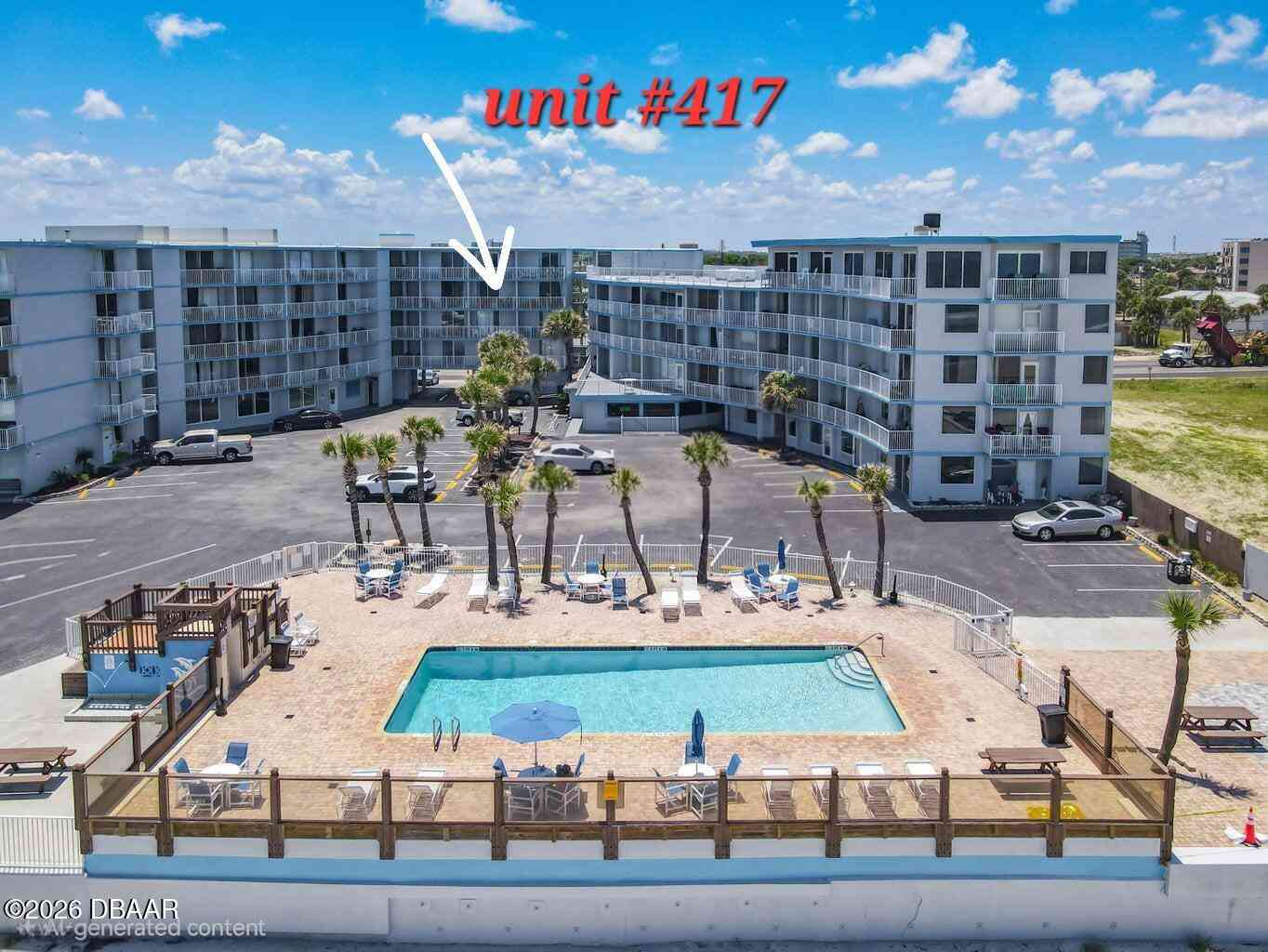 Condo For Sale - 1233 S Atlantic Avenue #417<br/> Daytona Beach, FL 32118