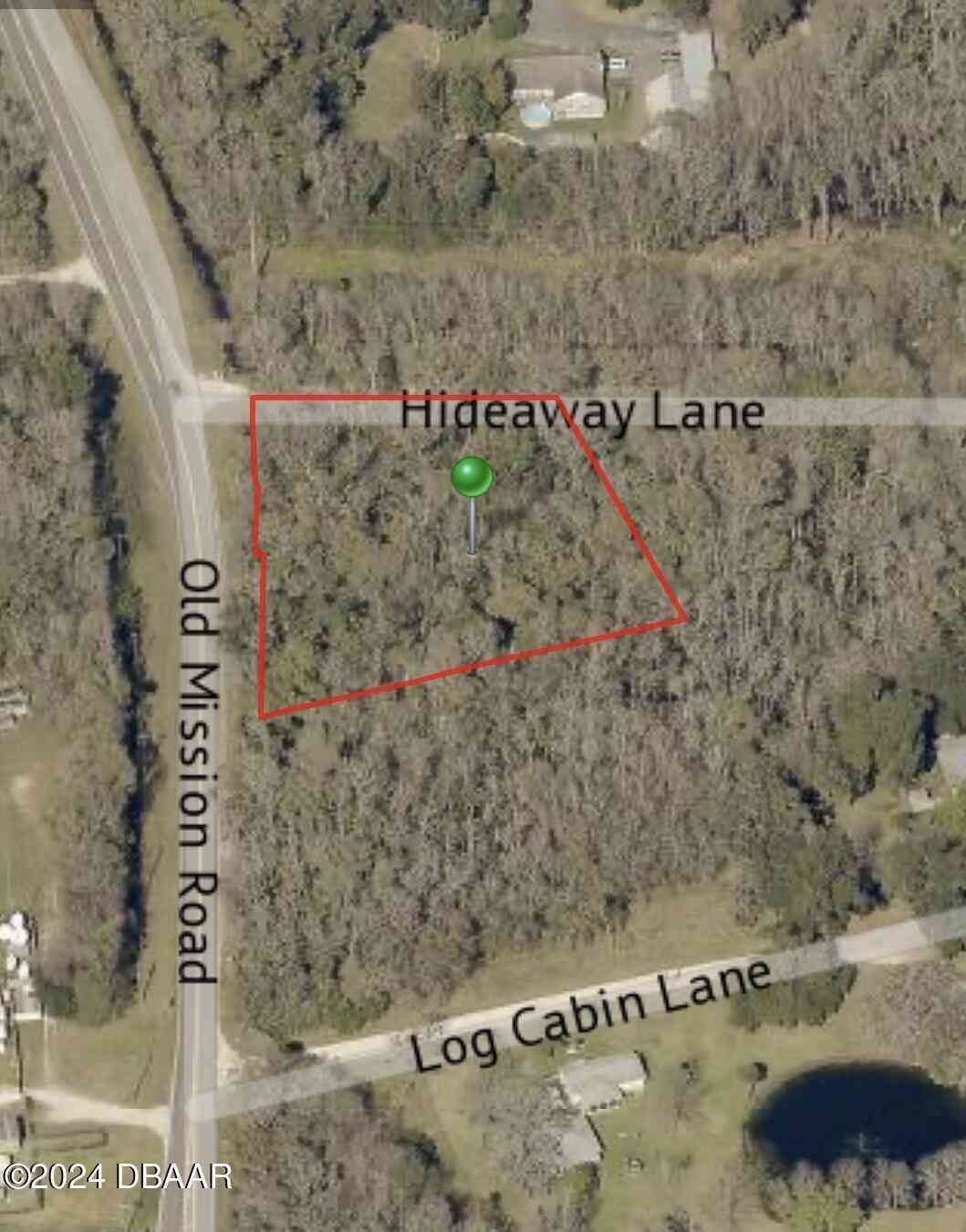 Vacant Land For Sale - 1681 Hideaway Lane<br/> Edgewater, FL 32132