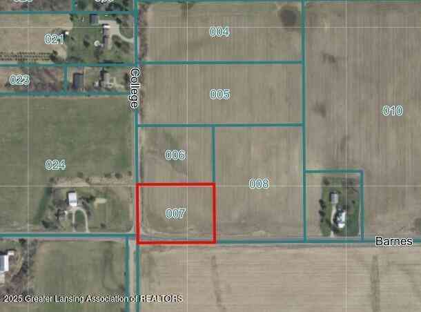 Vacant Land For Sale - V/L W Barnes Road<br/> Mason, MI 48854