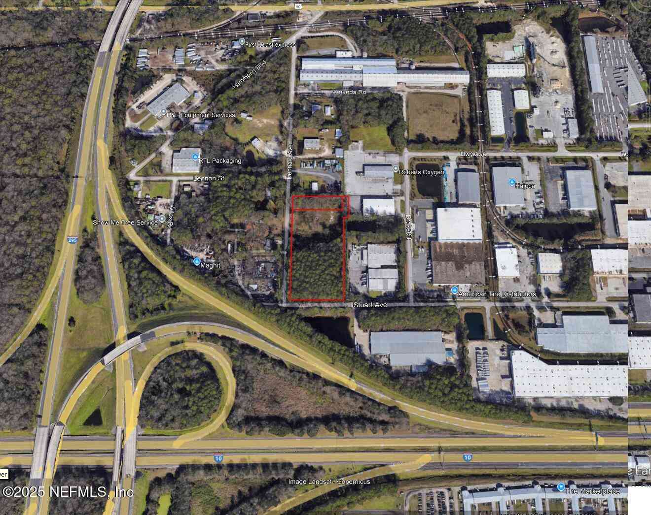 Vacant Land For Sale - 355 Dennard Avenue<br/> Jacksonville, FL 32254