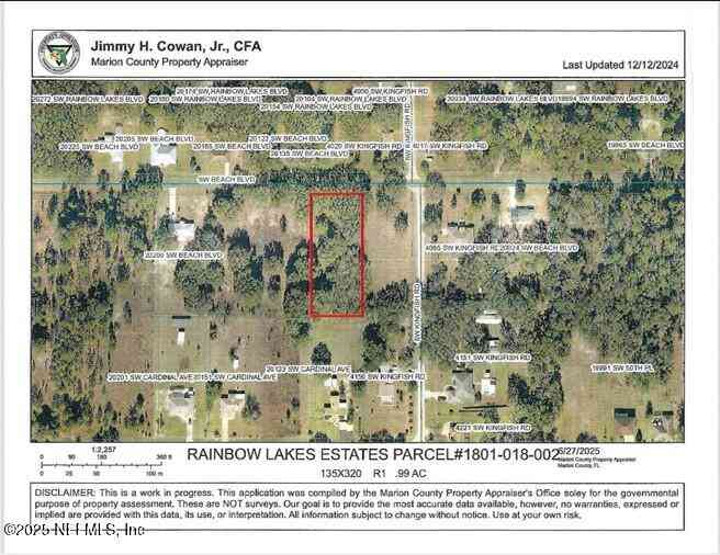 Vacant Land For Sale - BEACH BLVD SW Kingfish Road<br/> Ocala, FL 34431