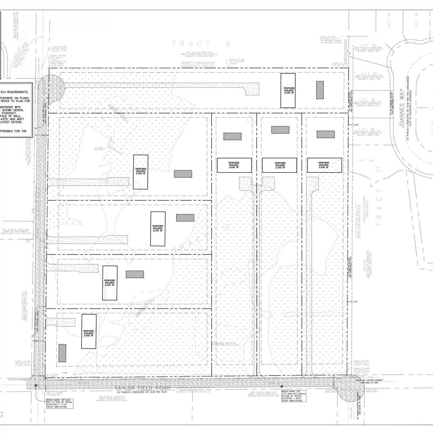 Vacant Land For Sale - 9541 Taylor Field Road<br/> Jacksonville, FL 32222