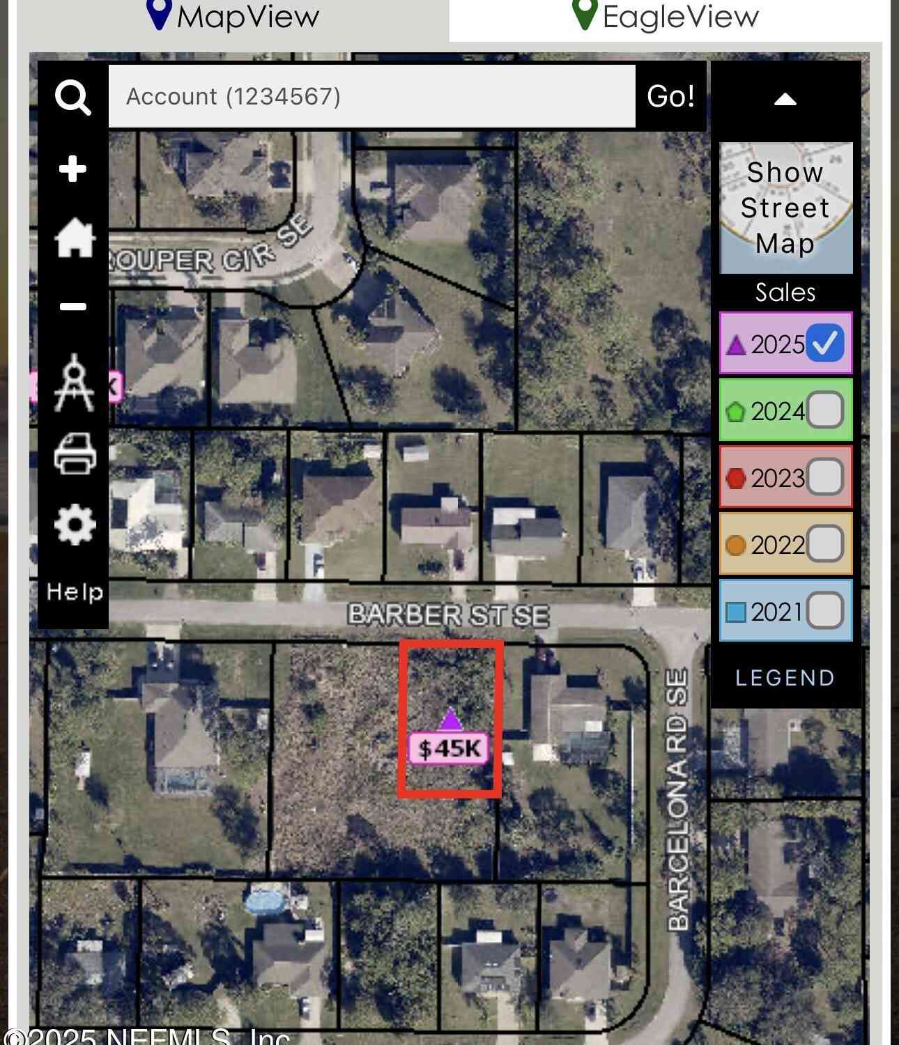 Vacant Land For Sale - 480 Barber Street<br/> Palm Bay, FL 32909