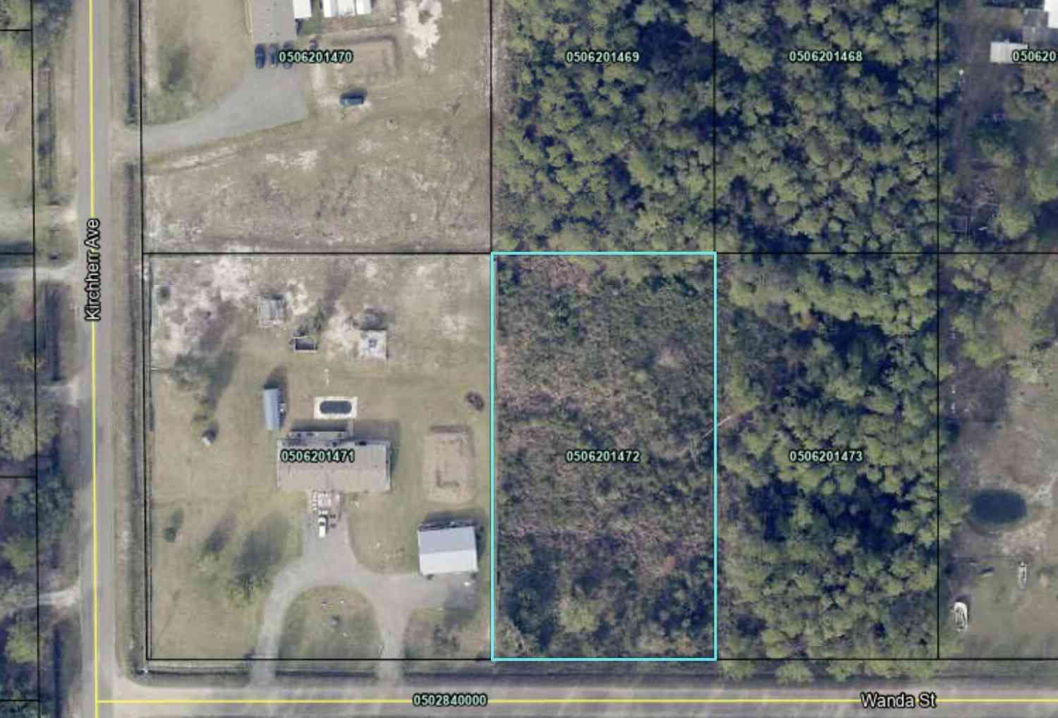 Vacant Land For Sale - 4450 Wanda Street<br/> Hastings, FL 32145