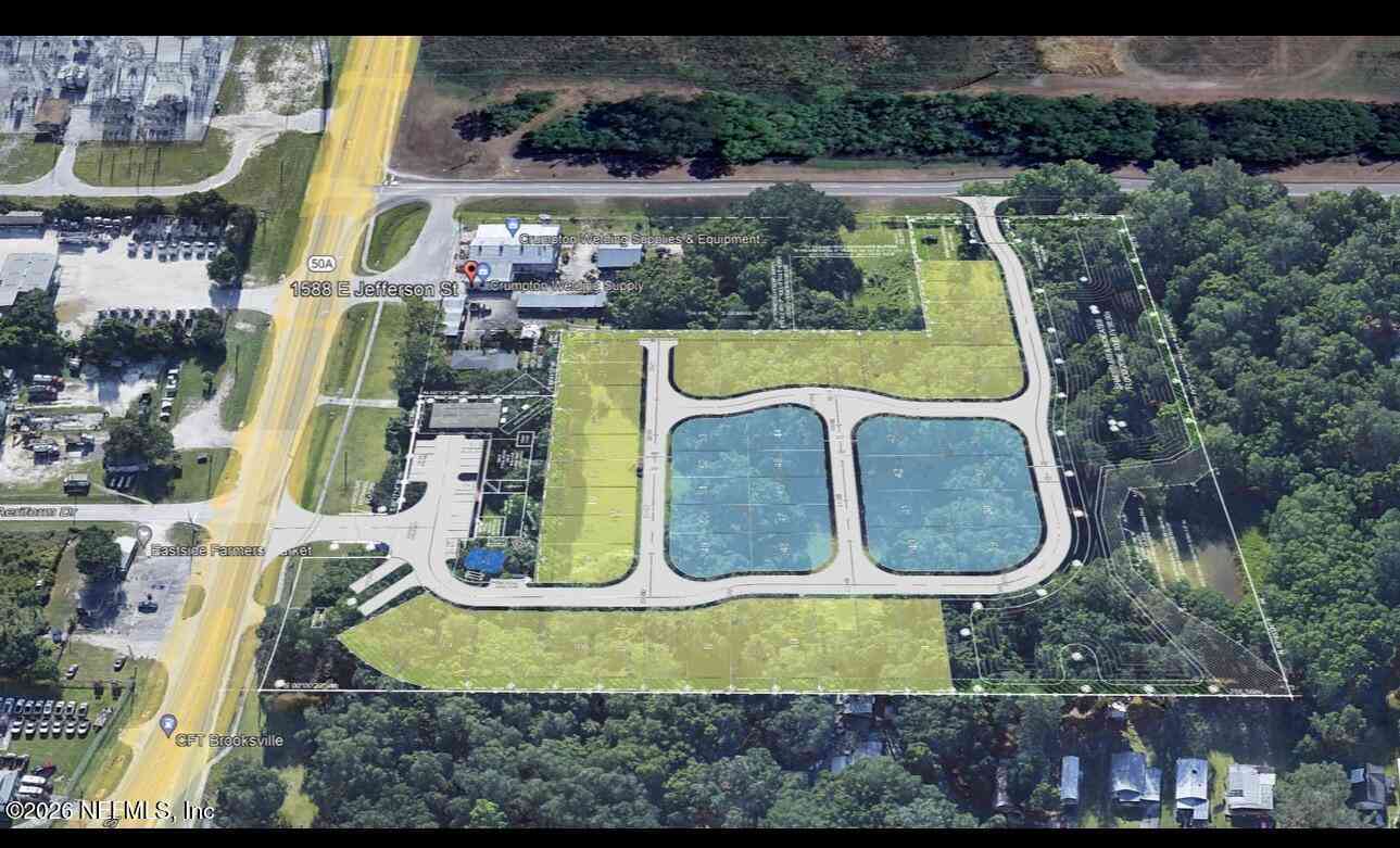 Vacant Land For Sale - 1572 E Jefferson Street<br/> Brooksville, FL 34601
